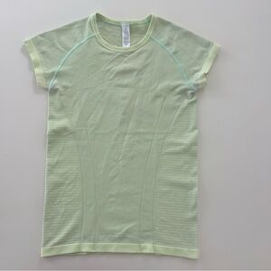 Lululemon Light Green Athletic Top